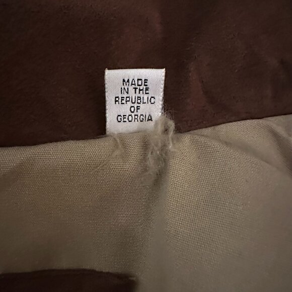 London Fog Vintage Tan Insulated Coat Women’s L Made in USA - Picture 8 of 8